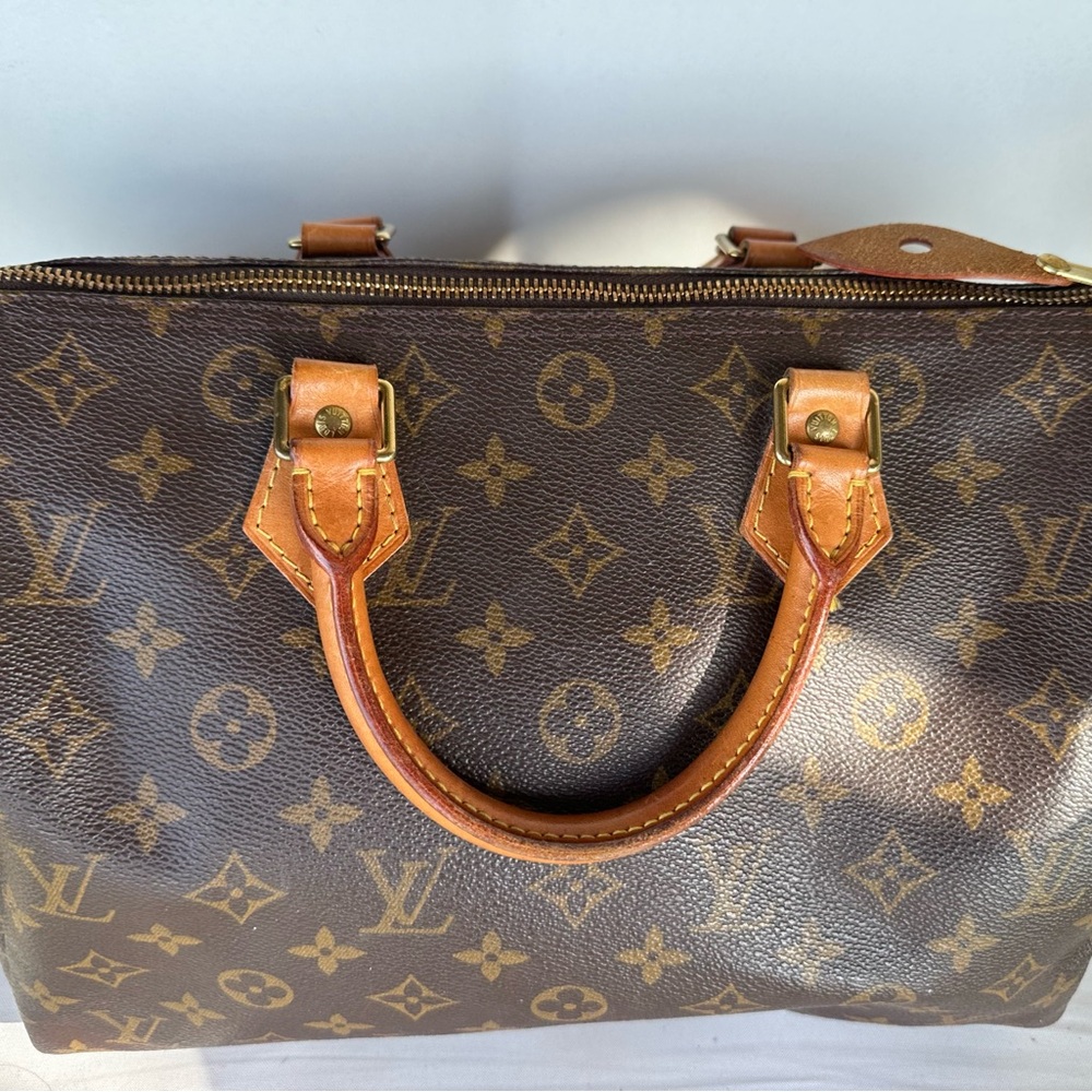 Louis Vuitton Brown Monogram Travel Bag - Picture 6 of 15